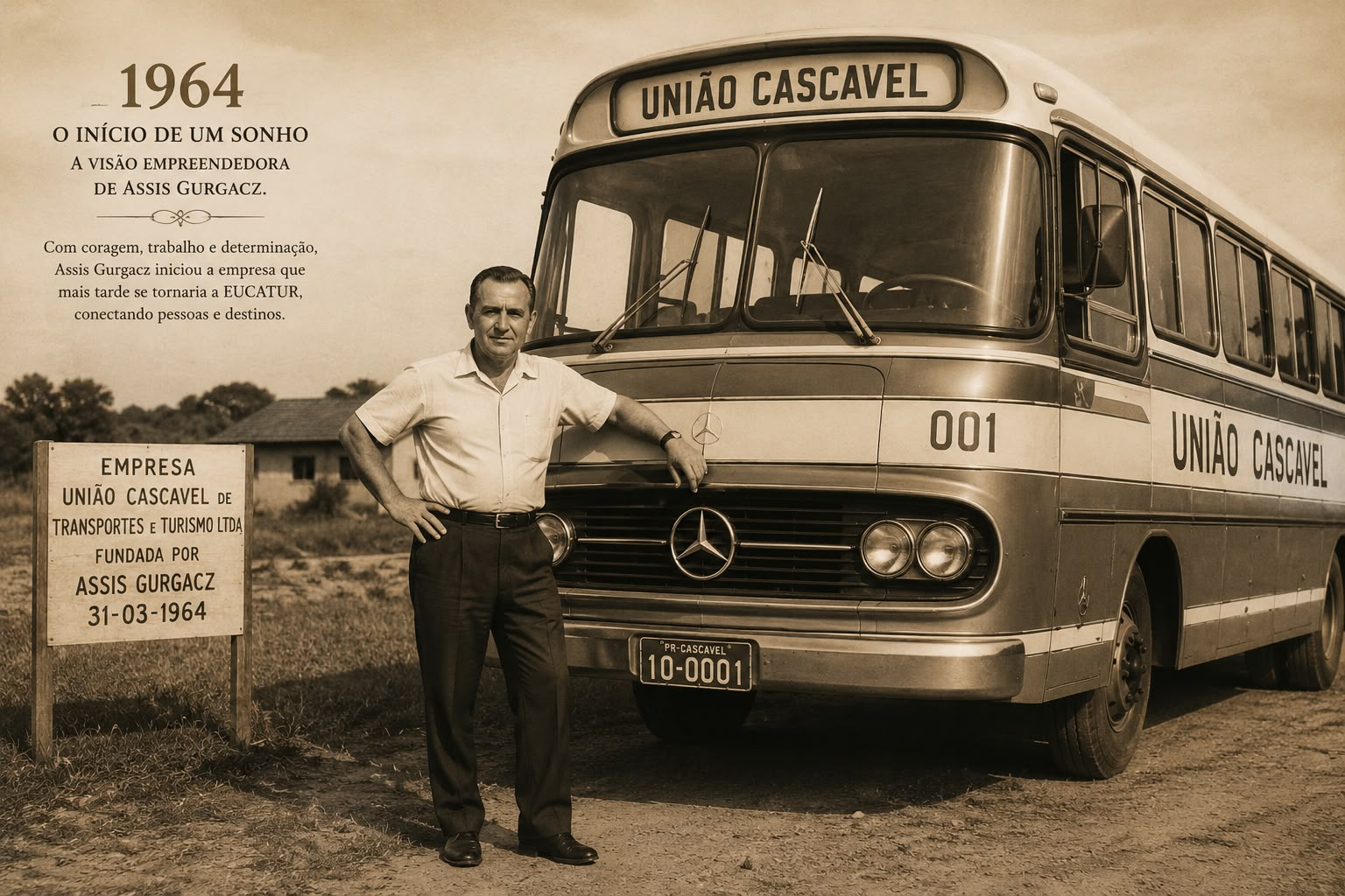 Assis Gurgacz e o início da Eucatur em 1964