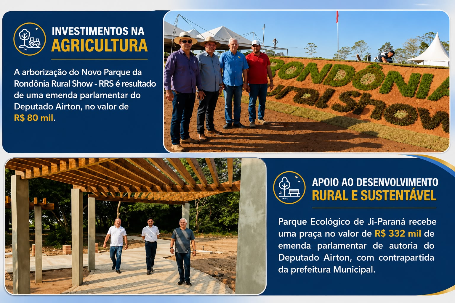 Visita institucional a ações de apoio à agricultura familiar